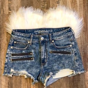 Ae denim shorts